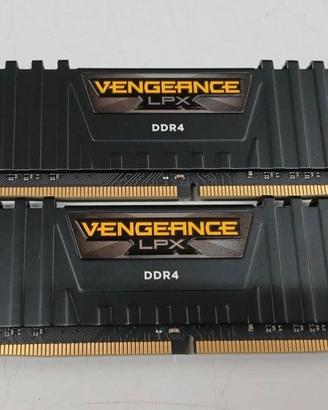 RAM DDR4, 3200MHz CORSAIR VENGEANCE LPX 2X8GB