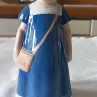 royal copenaghen Elsa con vestitino blu 17 cm