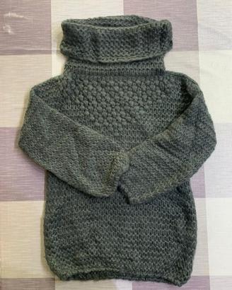 Maglione con lana mohair 