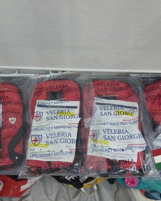 KIT 4 Salvagenti Autogonfiabili Skipper 150N