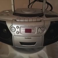 Stereo compatto radio  cd  cassette