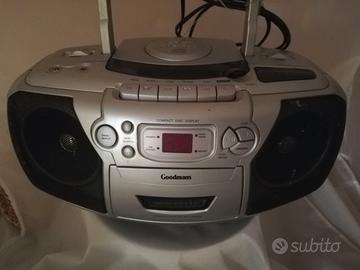 Stereo compatto radio  cd  cassette