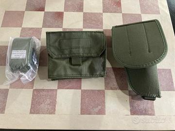 Cinto, Fodero per pistola e borsetta da munizioni