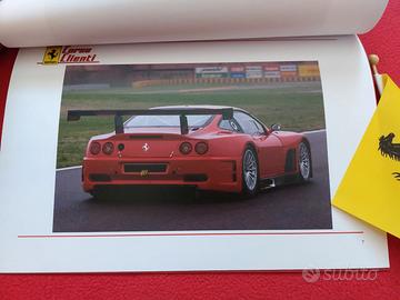 Ferrari 575 GTC brochure Corse Clienti 2003