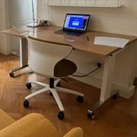 2 kit Scrivania Sedus + poltroncina + cassettiera