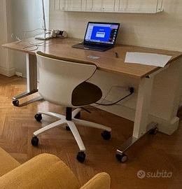 2 kit Scrivania Sedus + poltroncina + cassettiera