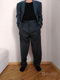 Completo sartoriale vintage 100% pura lana