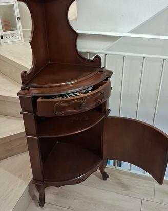 Mobile angoliera in legno - stile classico