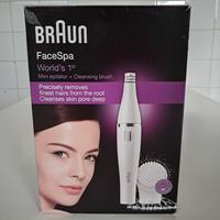 Braun FaceSpa 810 Epilatore e Spazzola Detergente