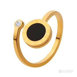 Anello rivestito in oro vero 87830
