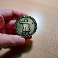 Medaglia commemorativa giochi olimpici invernali V