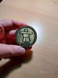 Medaglia commemorativa giochi olimpici invernali V