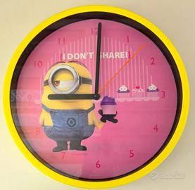 Orologio da muro MINIONS Originale Universal