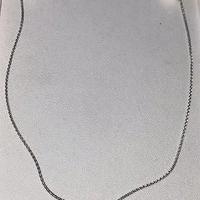 COLLANA PUNTO LUCE ORO 18kt. DIAMANTE 0,41 G VVS2