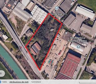 Terreno edificabile 14000 mq Comune di Mantova