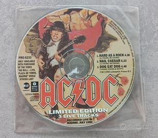 AC/DC

Limited edition CD

3 live tracks