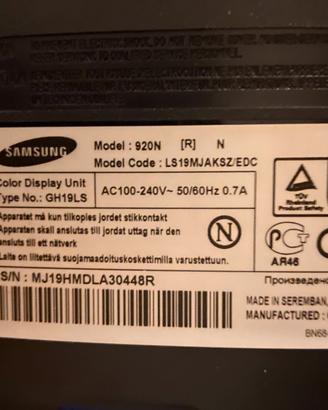 Monitor Samsung 19 pollici