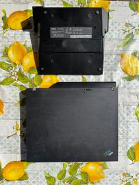 IBM thinkpad T42 + docking station e alimentatore