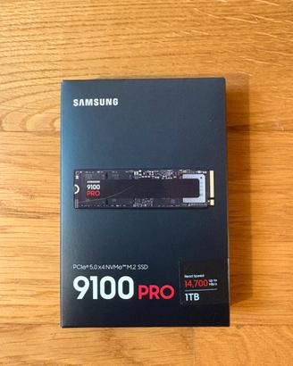 Samsung 9100 PRO 1TB NVMe M.2 SSD PCIe 5.0- NUOVO