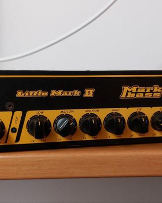 Markbass Little Mark II + cassa Warwick Warwick