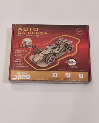 Auto da corsa in legno da costruire 