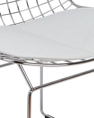 Cuscino ricambio similpelle sedia bertoia