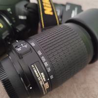 Nikon D3000 con ottiche in perfetto stato