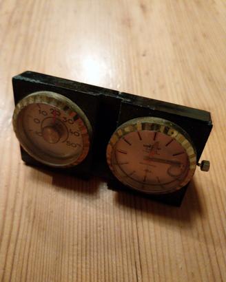 Orbiter 17 Rubis orologio da tavolo termometro