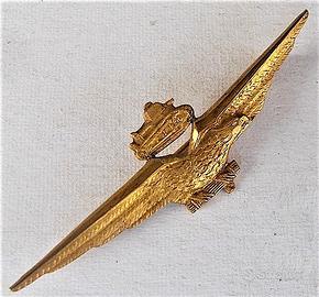 Brevetto da pilota carro armato periodo fascista