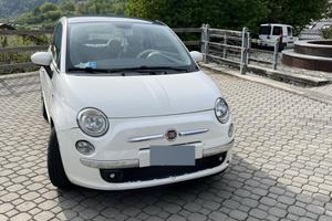 Fiat 500 bianca