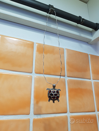 Collana con ciondolo tartaruga