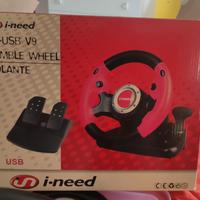 Volante con pedaliera per pc