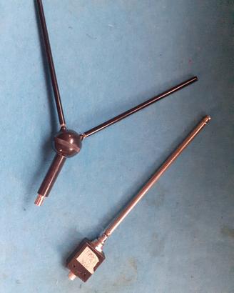 Antenne stilo d'epoca originali Brionvega/Rex