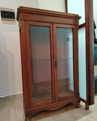 Mini vetrinetta in legno fatta a mano