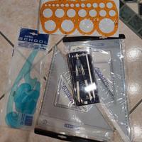 Set scuola per disegno tecnico