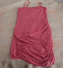 Abito stretch pesca morbido nuovo Tg. S