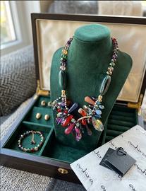collana con pietre 