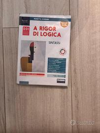 Libro di testo grammatica a rigor di logica
