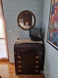 camera da letto stile nautico inglese