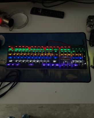 Tastiera Meccanica  Mars Gaming switch rossi