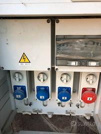 Quadro elettrico 380V - 4 prese