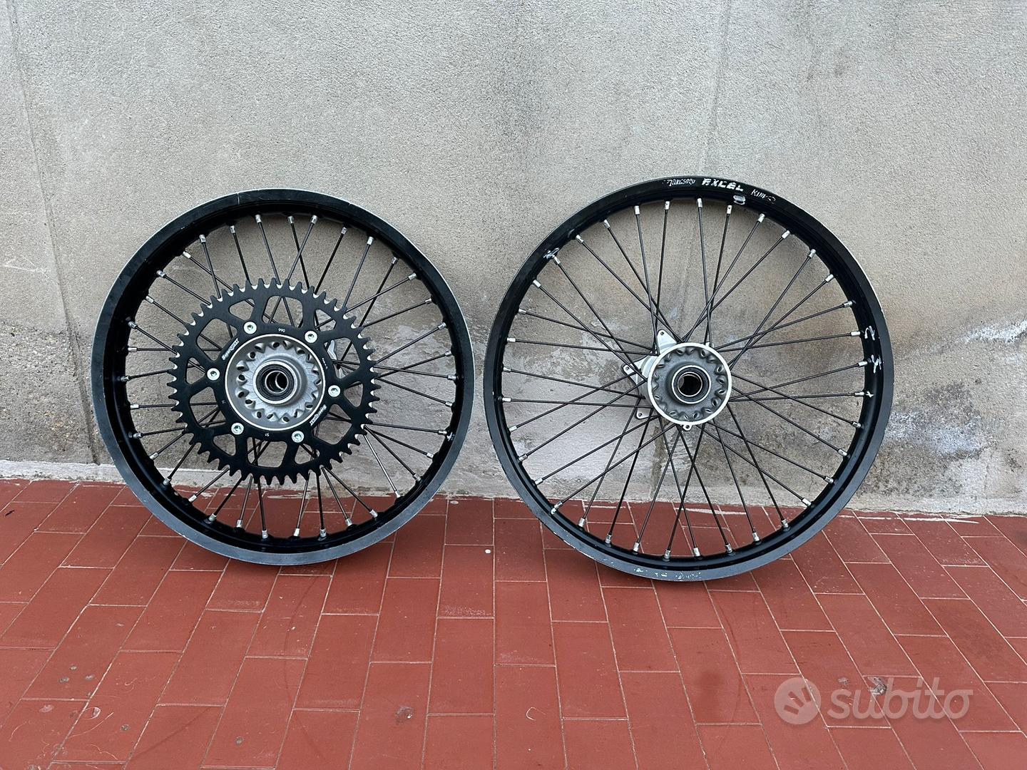 Gomma Posteriore + Cerchio Per Minimoto - 110x6,5”, Mozzo 153mm Con Cuscinetti - Foto 4