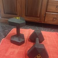 manubri 10 kg domyos