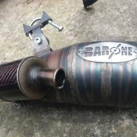 Marmitta Vespa Barone Racing