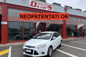 Ford Focus 5p 1.6 tdci Plus 95cv, NEOPATENTATI OK