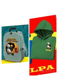 KUNG FU PANDA felpa+zaino