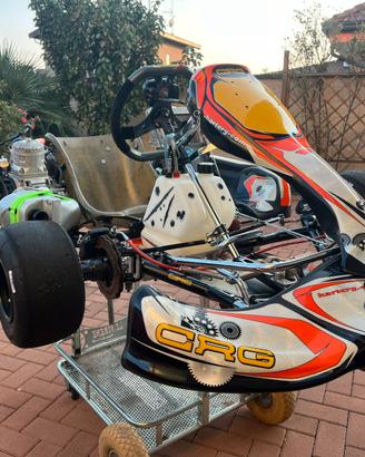 Go-Kart telaio CRG e motore TM 125 KF1 KF2