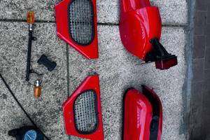 Kit carene Café Racer per Moto Guzzi V35 C