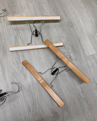 grucce in legno per pantaloni/gonne