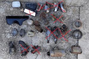 Ricambi d'epoca Fiat 500 F L R